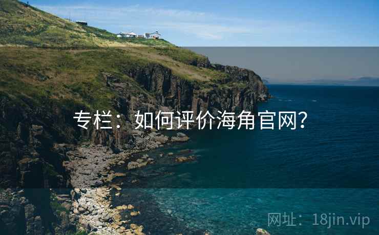 专栏：如何评价海角官网？