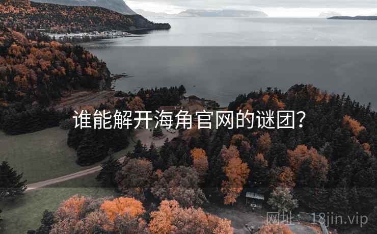谁能解开海角官网的谜团？